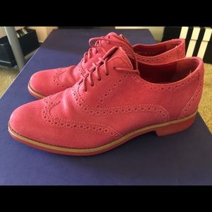 Cole Hann Hot pink Oxford size 7.5 with box